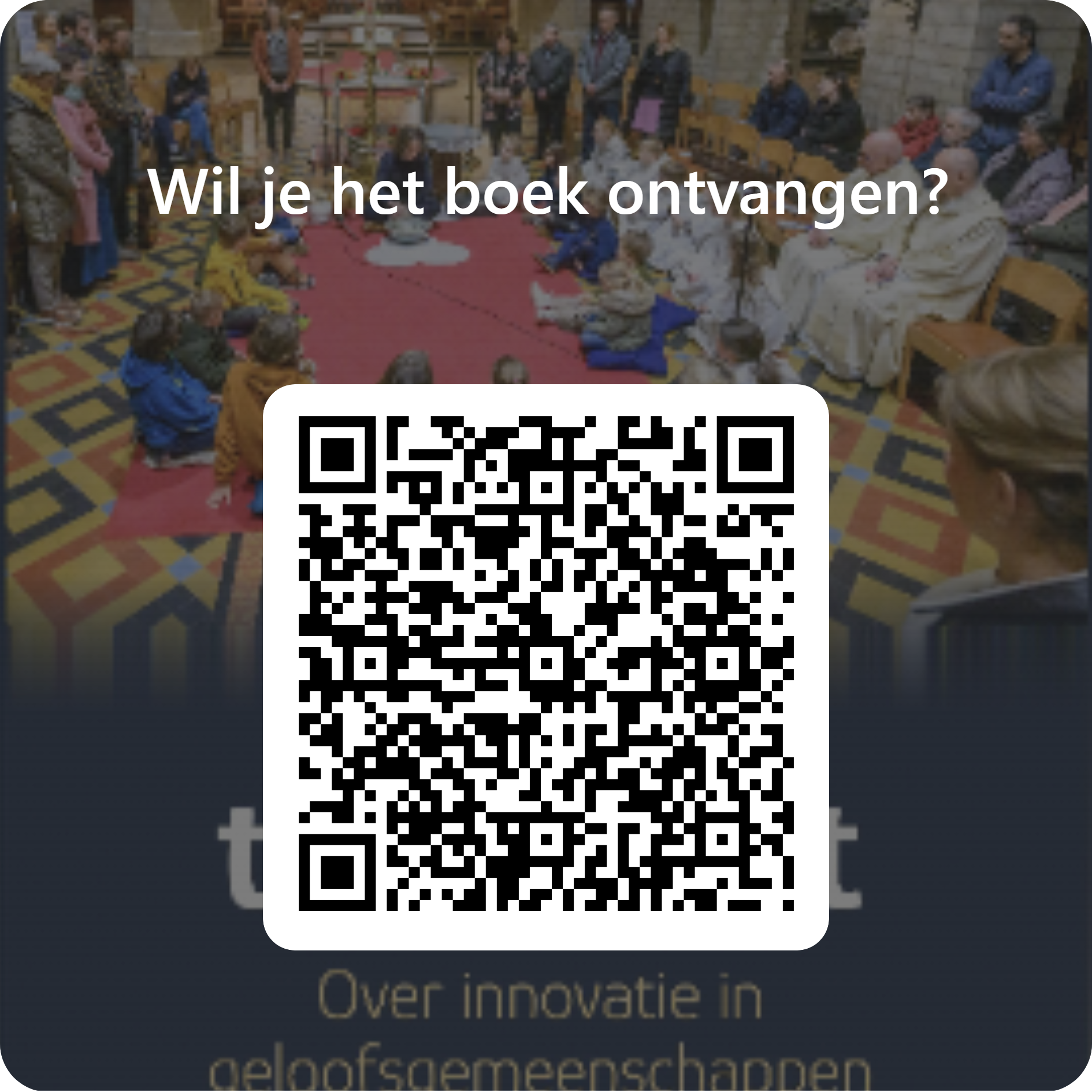 Qrcode For Wil Je Het Boek Ontvangen